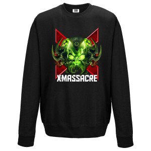 Unisex mikina X-Mass 2019 černá S Unisex mikina X-Mass 2019 černá S