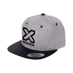 Snapback kšiltovka X-Mass 2019 šedivá Snapback kšiltovka X-Mass 2019 šedivá