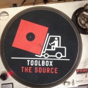 Slipmat Toolbox černý (2ks) Slipmat Toolbox černý (2ks)
