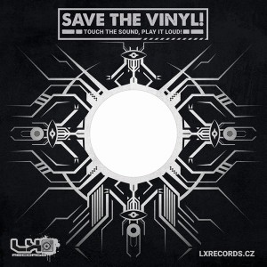 Papírový obal Save The Vinyl na 12" Papírový obal Save The Vinyl na 12"