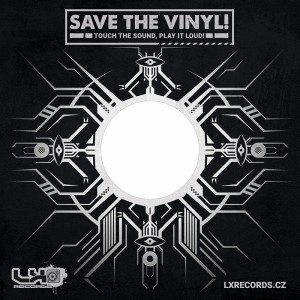 Papírový obal Save The Vinyl na 12"